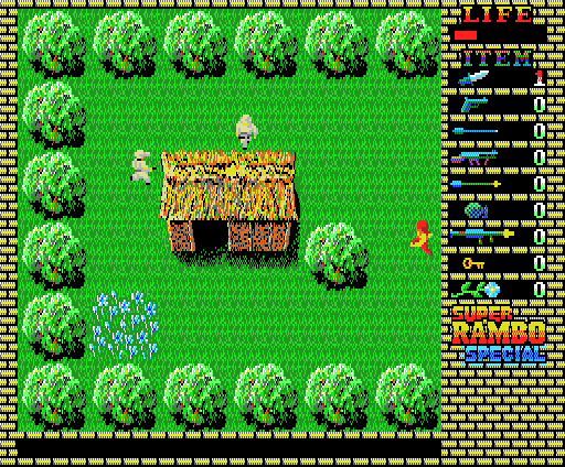 Super Rambo Special screenshot 4 for MSX2